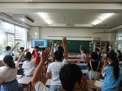 ５年生 英語 鹿浜第一小学校のブログ