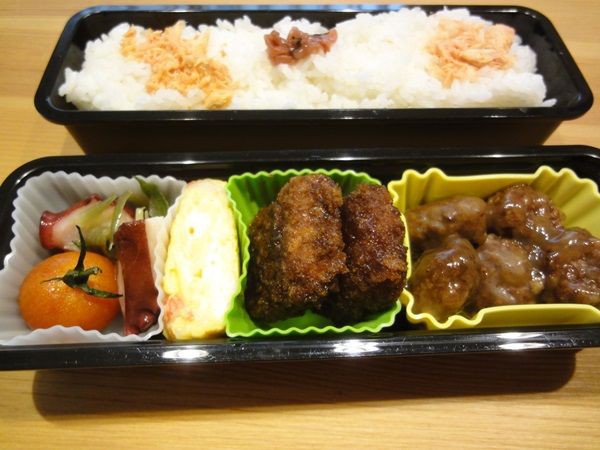 本日の旦那さん弁当 手抜きもいいとこ弁当 うららかなこころで