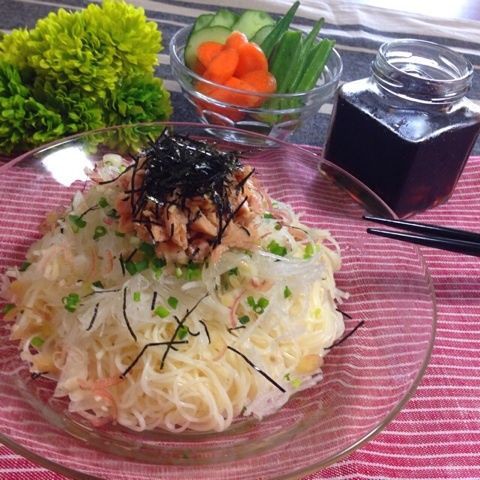 夏のランチに ツナとおろしのパスタ風素麺 ニンニク醤油かけ 簡単 節約 おしゃレシピ Shimaのオウチカフェ Powered By ライブドアブログ