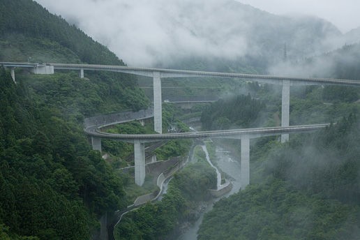 埼玉県秩父市 雷電廿六木橋 Bridge Walker