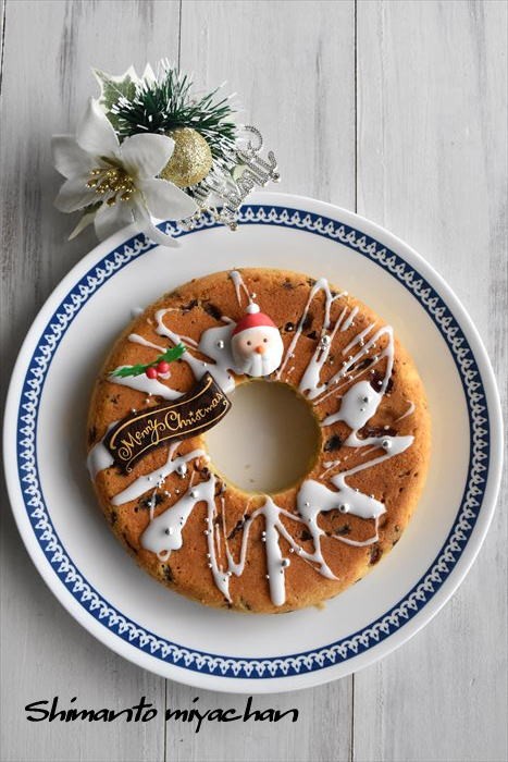 マイナビニュースでの連載更新しました 炊飯器で作る クリスマスにぴったりの リース風ドライフルーツケーキ 四万十住人の 簡単料理ブログ Powered By ライブドアブログ