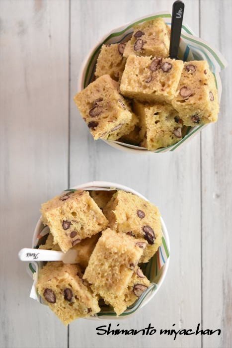 レンジでok 小豆のバナナ蒸しケーキ 四万十住人の 簡単料理ブログ Powered By ライブドアブログ