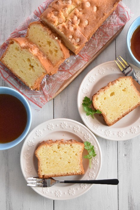 サワークリームとホワイトチョコチップのレモンケーキ 四万十住人の 簡単料理ブログ Powered By ライブドアブログ