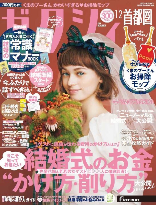 ゼクシィ 年 12月号 雑誌付録 くまのプーさん お掃除ハンディーモップ 雑誌付録パトロール