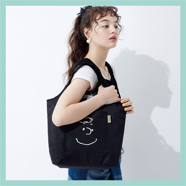 Snoopy スヌーピーとチャーリー ブラウンのdouble Face Bag Book ムック本付録 ダブルフェイスバッグ 雑誌付録パトロール