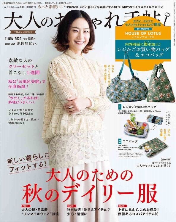 大人のおしゃれ手帖 年 11月号 増刊 雑誌付録 ハウスオブロータス レジかごお買い物バッグ エコバッグ 雑誌付録パトロール 大人のおしゃれ手帖 年 11月号 増刊 雑誌付録 ハウスオブロータス レジかごお買い物バッグ エコバッグ 雑誌付録パトロール