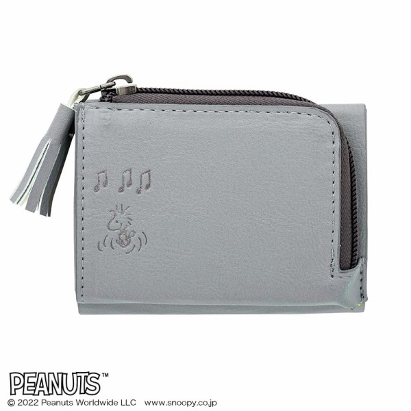 Snoopy 極小財布 Book Gray ムック本付録 極小財布 雑誌付録パトロール