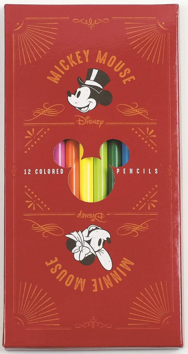 楽しく貯める ディズニーぬりえ貯金book ムック本付録 12色 色鉛筆セット 雑誌付録パトロール