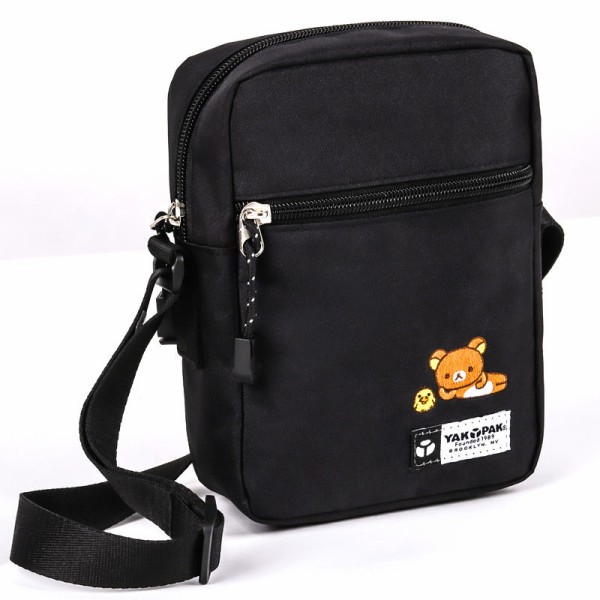 リラックマ Yak Pak Shoulder Bag Book Black Ver ムック本付録 リラックマ Yak Pak ショルダーバッグ ブラック 雑誌付録パトロール