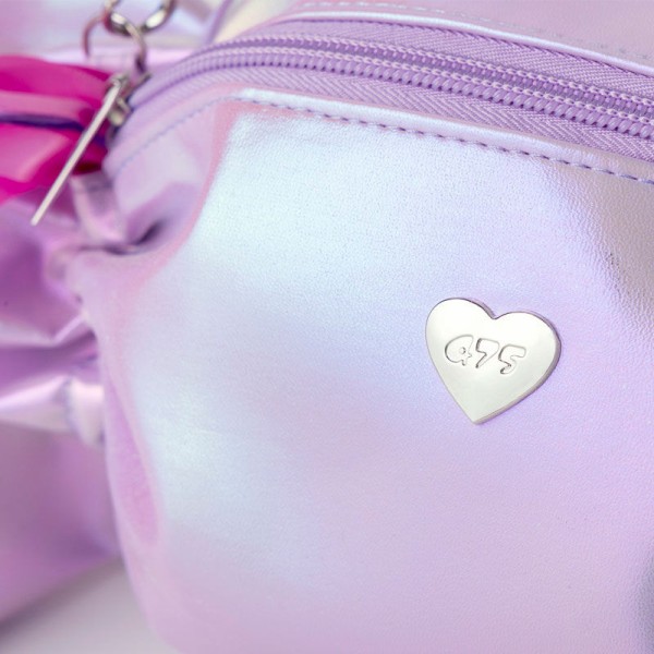 しなこキャンディポーチ　 ギャラリーパープル、コットンキャンディパープル しなこキャンディポーチ ギャラリーパープル、コットン