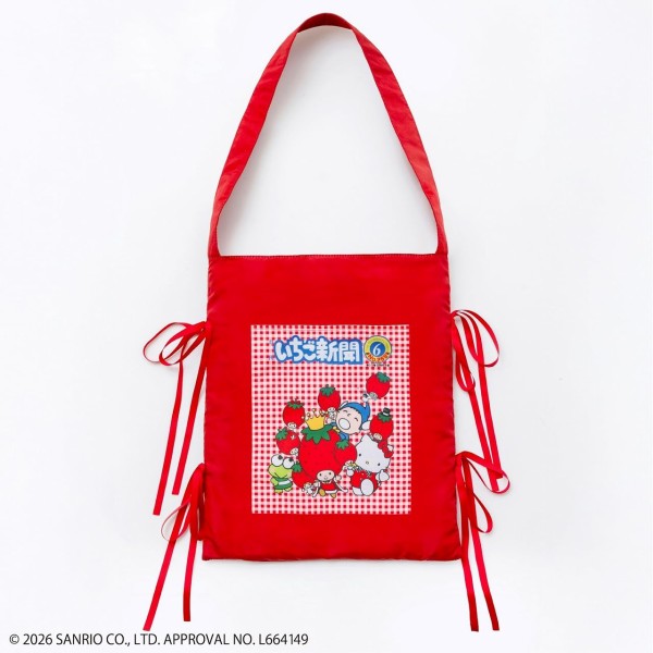 いちご新聞 50周年記念 いちご新聞がすっぽり入るトートバッグBOOK