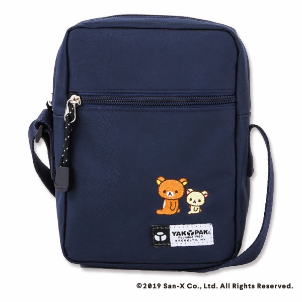 リラックマ Yak Pak Shoulder Bag Book Navy Ver ムック本付録 リラックマ Yak Pak ショルダーバッグ ネイビー 雑誌付録パトロール