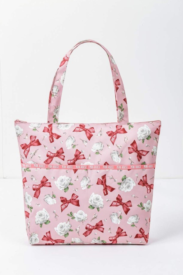 Pink House 18 Pink Tote Bag ムック本付録 ピンクハウス ピンクトートバッグ 雑誌付録パトロール