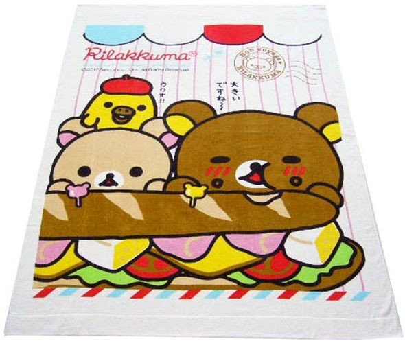 新品 リラックマ タオルケット2枚、バスタオル1枚 まとめ売り 新品 リラックマ タオルケット2枚、バスタオル1枚 まとめ売り