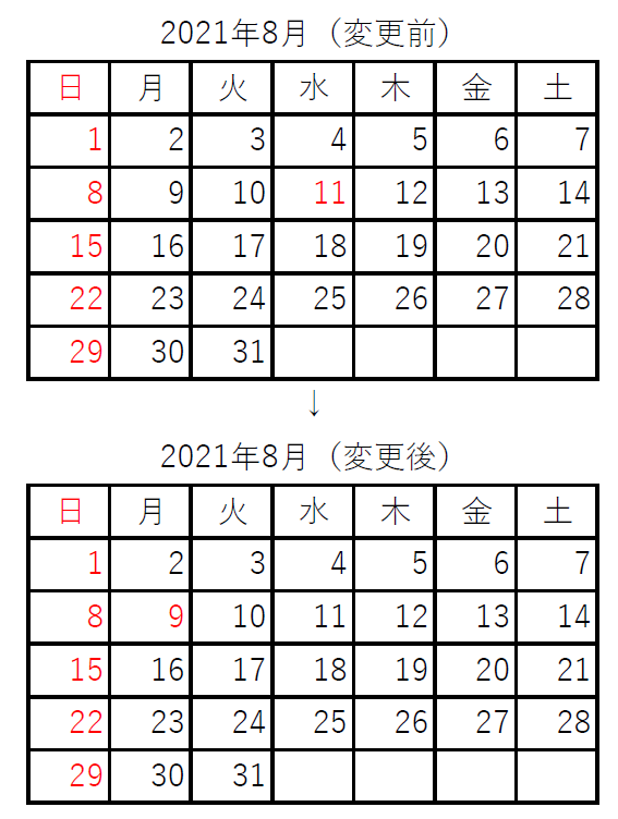 21年の祝日移動 新聞は永久に不滅です オーナー編 21年の祝日移動 新聞は永久に不滅です オーナー編