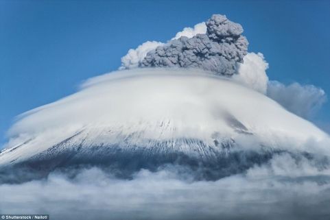 火山の噴火写真集から ひかたま 光の魂たち