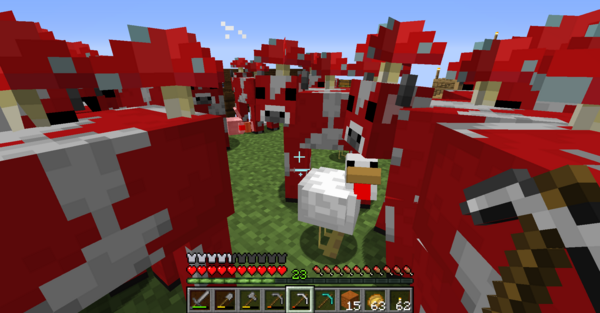 Minecraft 1ブロック 12 キツネ許すまじ 遅咲き店長のゲームプレイ日記