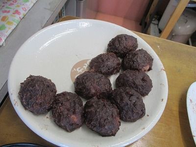 おはぎ作り ひびきのもり さわやか 日記