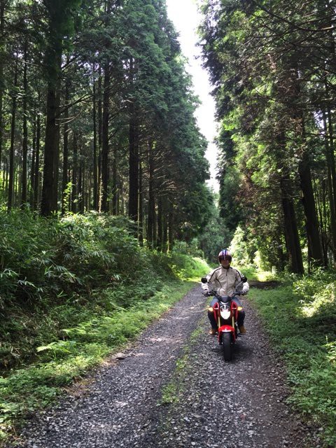 まったりミニモト カフェツーリング 南阿蘇から高森 ホンダ グロム 小刀 Shinyo Mag シンヨ マグ