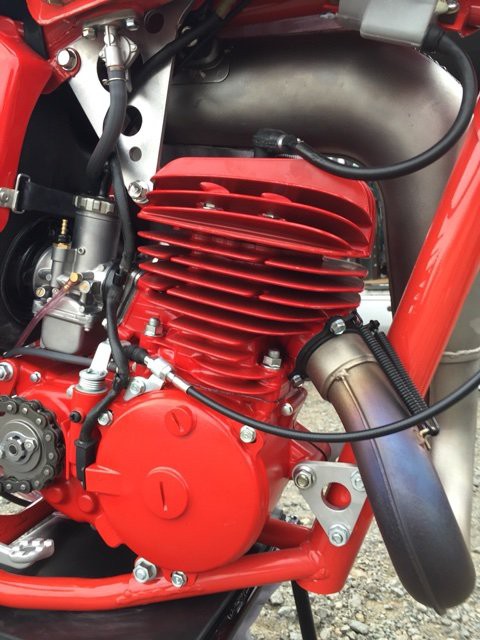 久々に復活のCR250M エルシノア 1973年物 : honda CR250M Ecinore : SHINYO MAG / シンヨ マグ