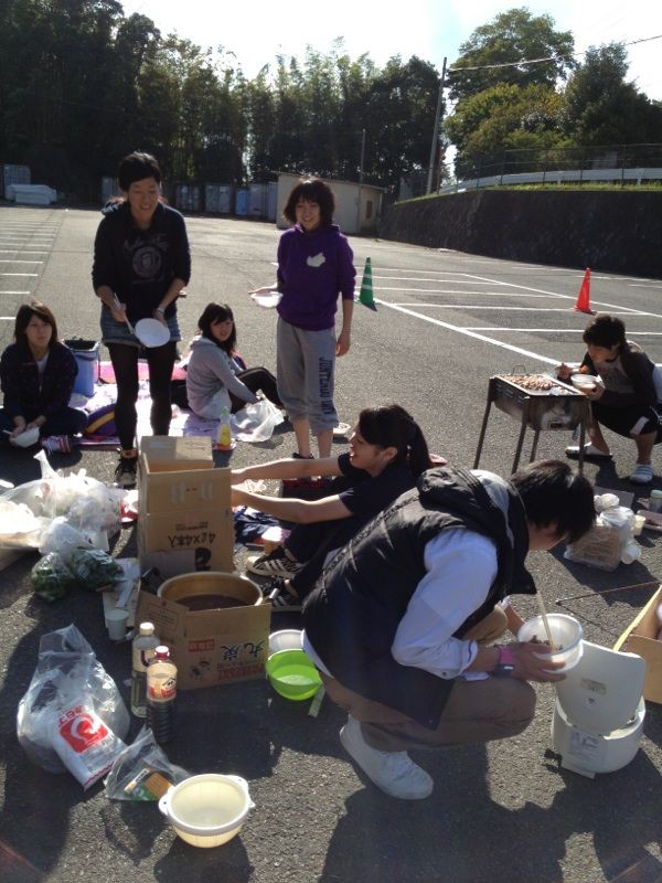 山形県人会さくらキャンパス支部恒例芋煮会 順天堂大学山形県人会