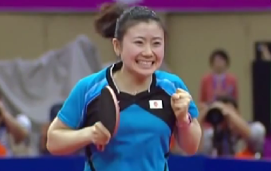 福原愛選手が丁寧選手をやぶった 卓球アジア大会決勝を観て しろのたつみ