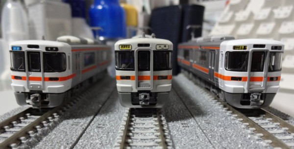 JR東海】313系 MODEMO/KATO/TOMIX 3メーカー並び : シロクマ市交通局