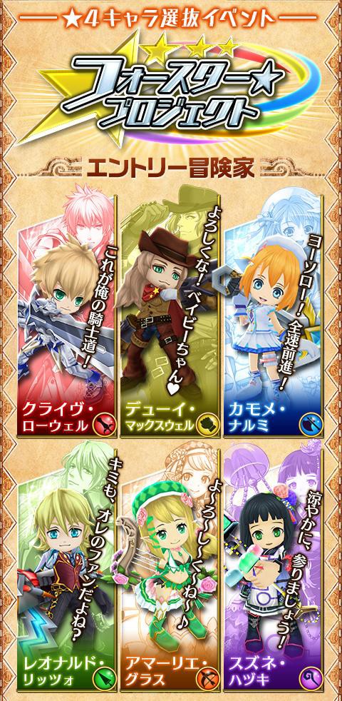 白猫プロジェクト フォースター プロジェクト ってハヤトやユンロンはもうガチャで出ない 白猫プロジェクトちゃんねる