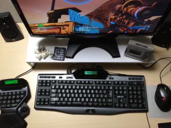 Logicool アドバンスゲームボード G13 Skyrim狂い