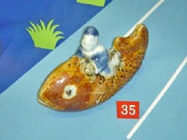 動物がデザインされた遺跡の出土品を展示『静岡県埋蔵文化財