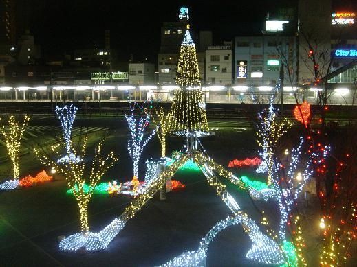 4万6000個のled電飾 清水駅東口イベント広場 イルミネーション クリスマス 年末年始 バレンタインデー 静岡県静岡市清水区袖師町 00shizuoka静岡観光おでかけガイド