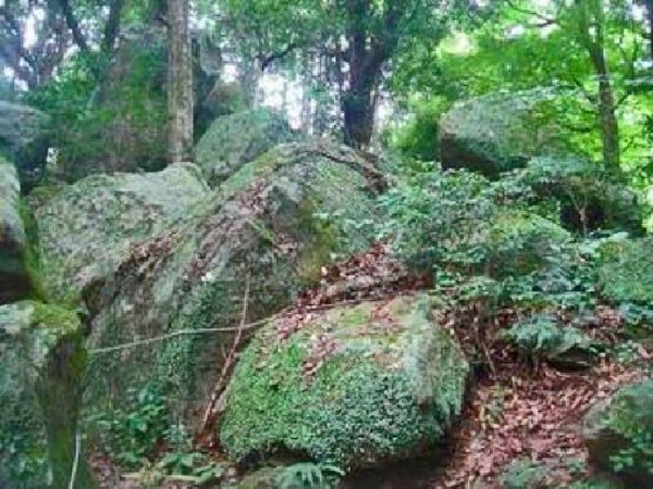 人気のパワースポット 巨石群がある古代祭祀跡 阿波々神社の磐座 静岡県掛川市初馬 粟ヶ岳山頂付近 00shizuoka静岡観光おでかけガイド