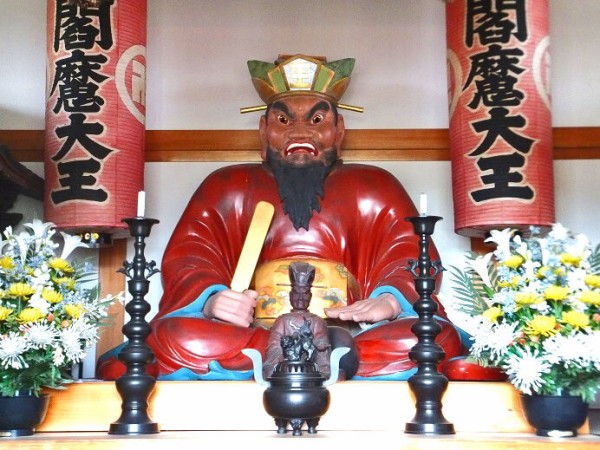 江戸時代 奉公人が参拝した閻魔堂 浄土宗 二尊山 成就院 大善寺 (静岡