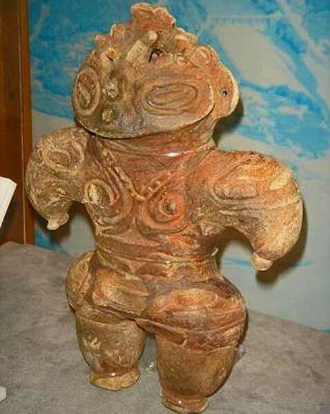 縄文時代晩期の遮光器土偶が出土 縄文時代早期～弥生時代初頭 上長尾