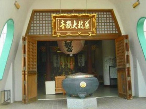 日本最大の青銅製観音菩薩立像 藤枝大観音 藤枝霊園 (静岡県藤枝市西方