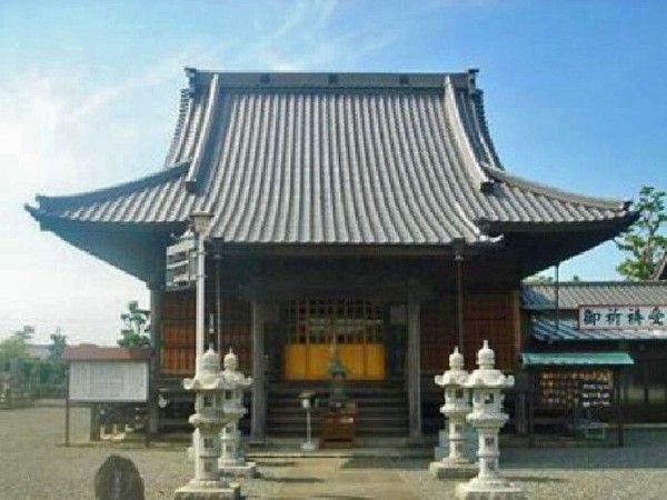 市指定文化財 不動明王立像と格天井の絵 曹洞宗 不動山 長徳寺(飯淵