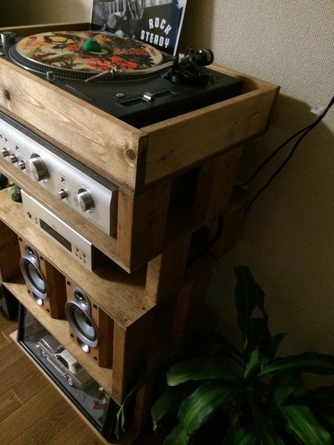 DIYでオーディオラックそしてLP再考の巻 : NICE TIME 〜 Jamaica