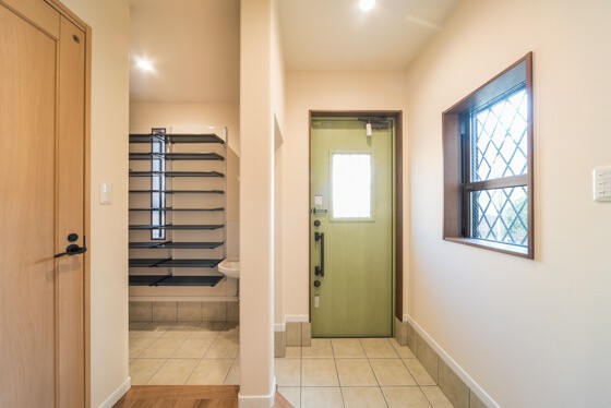 玄関に手洗い 玄関収納に手洗い器を設置した間取り 注文住宅ブログ 大阪京都で注文建築専門の工務店は匠建枚方