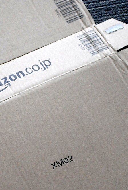 Amazon段ボール箱で作ったティッシュケース おのぼり主婦の暮らす見聞録