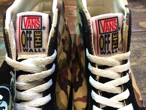 90年代デッドストックVANS USA製 SK8-HI ”ハイトップ
