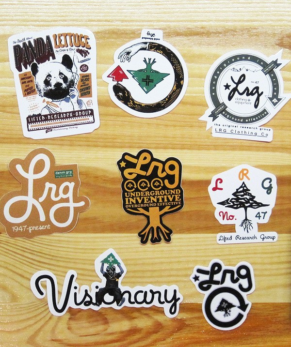 Hufステッカー Lrgステッカー Crime 東京下北沢tシャツショップ