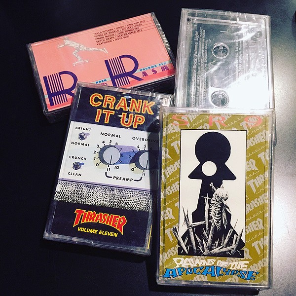 THRASHER Skate Rock Vintage Cassette Tape : CRIME（東京下北沢Tシャツショップ）