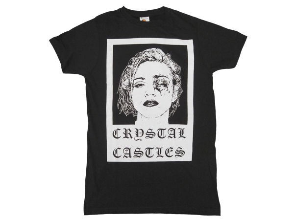 幻か、CRYSTAL CASTLESのマドンナTシャツが : CRIME（東京下北沢T