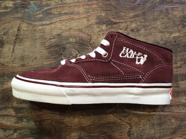 Vans Half Cab 90年代USA製　バーガンディ スニーカー Vans Half Cab 90年代USA製 バーガンディ スニーカー
