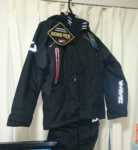 シマノ XEFO・DS COZY SUIT RB−224M ブラック 上下セット