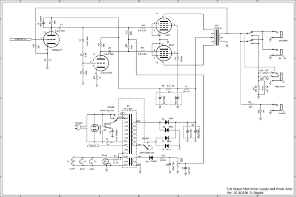 ELK Vesser V60 schematics : 長田(猫舌)のblog