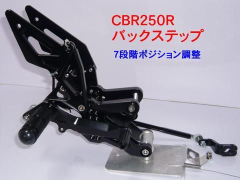 newバックステップ : これからも旬！CBR250R(MC41)ライダー黙示録