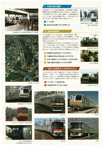 地下鉄博物館 〜特設展メトナナ〜 : いまを生きる電車たち