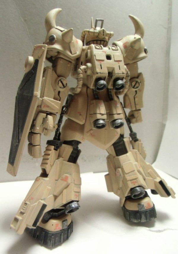 HGBFグフR35（砂漠仕様）完成。 : しばいつんの何でもない模型作成日記