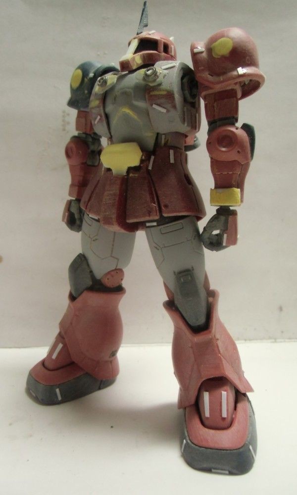 HGオリジンシャアザク改造 ラルザク作成日記1。 : しばいつんの